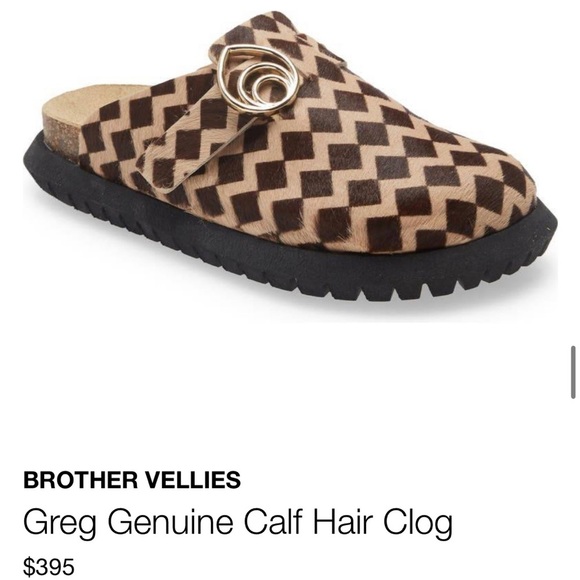 BROTHER VELLIES
Greg Genuine Calf Hair Clog - Picture 9 of 9